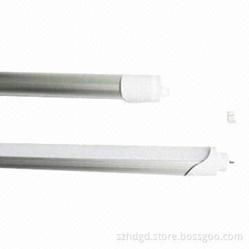T8 LED Tube with Aluminum Fixture, 110 to 240V AC Voltage, One-end AC Input, RoHS/CE Marks